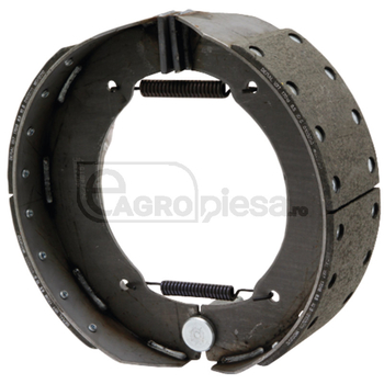 Set saboti frana roata remorca, 400x120 - 4012/A-1A - FAD [220316A048C]