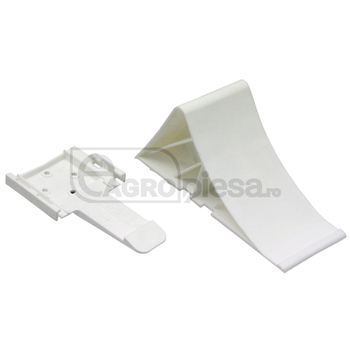 Cala roata - 1600kg, cu suport, alb - GRANIT [12078827]