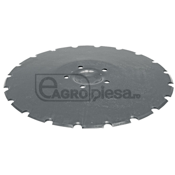 Taler disc concav crestat 405x4,5  - GRANIT [18031-34009]