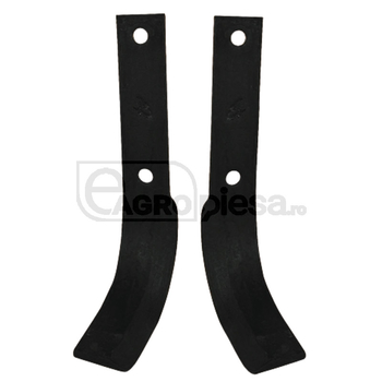 Cutit curbat - stanga - freza Howard - GRANIT [180HOW-07L]