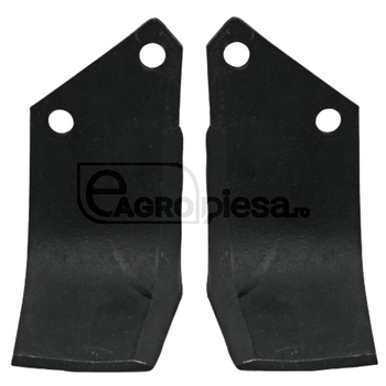 Cutit unghiular - stanga - freza Kuhn - GRANIT [180KUH-48L]