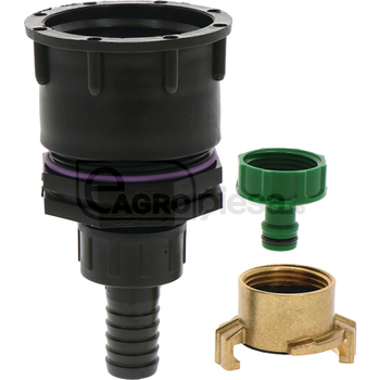 Set adaptor IBC S60x6 x 1 AG cu conectori furtun - GRANIT [26071465]