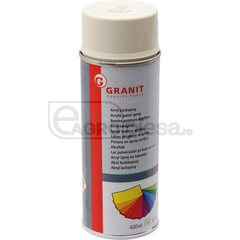Vopsea - alb New Holland, spray 400ml - GRANIT [27077041]
