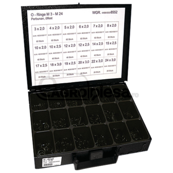 Sortiment O-ringuri - GRANIT [487SET12]