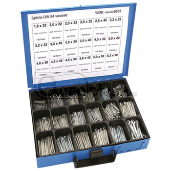 Sortiment splinturi, 18-compartimente - GRANIT [487SET14]