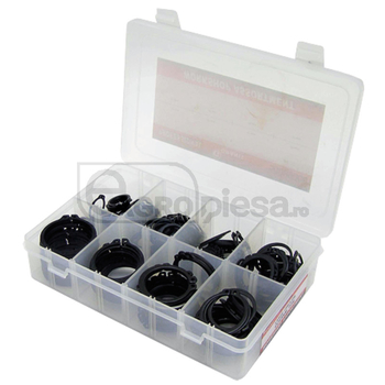 Sortiment inele siguranta exterioare, trusa 250buc - GRANIT [50099006]