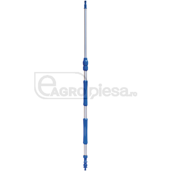 Maner perie de spalat, telescopic 80-150cm, cu robinet - GRANIT [50099603]