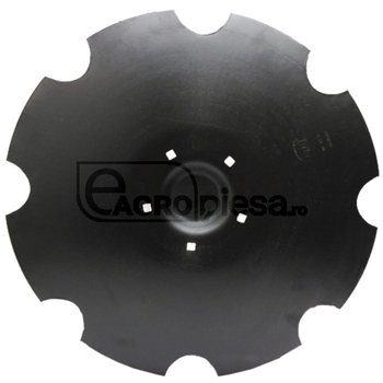 Taler disc concav crestat 620x6 5-gauri ptr Rubin 9 - GRANIT [56017 3490467]