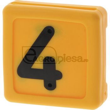 Numar marcare - nr.4, galben (10buc) - GRANIT [56438108905054]