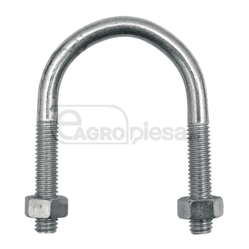 Brida U - filet 19/64, deschidere 41,9mm - GRANIT [580580016]