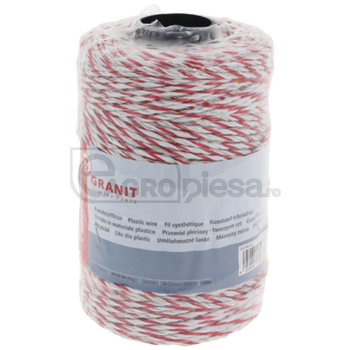 Sarma gard electric intarita cu fire de plastic, 200m - GRANIT [580580262]