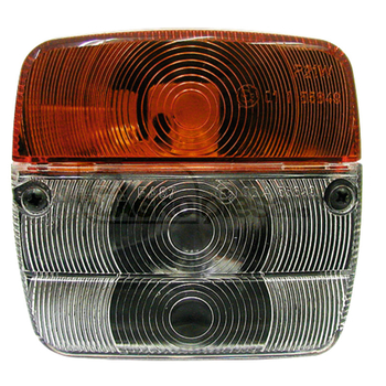 Lampa semnalizare si pozitie - fata, stg/dr, 12V, 107x100x53 - GRANIT [70718020]