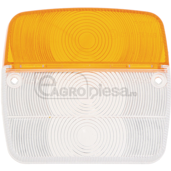Geam dispersor - lampa semnalizare si pozitie fata, stg/dr - GRANIT [70718021]