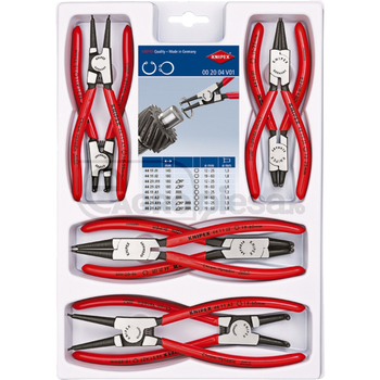 Sicherungsringzangen-set, 8-tlg. - KNIPEX [760002004V01]