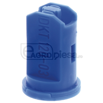 Duza - IDKT, jet plat dublu 120°, SW8, plastic, albastru - Lechler [670IDKT120-03]