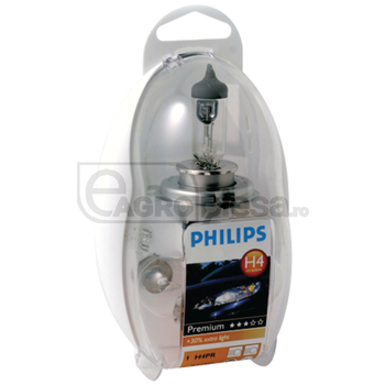 Set becuri EasyKit H4 (H4, P21W, PY21W, P21/5W, W5W, SIG) - Philips [44755473EKKM]