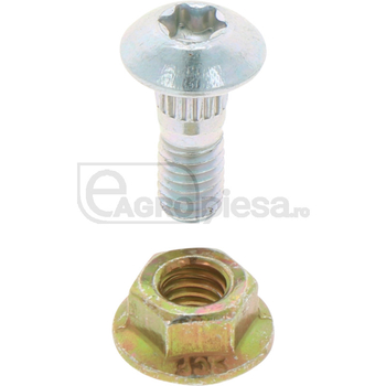 Surub - Torx, M6x16, cu piulita cu guler M6 (50buc) - Schumacher [5295154201]