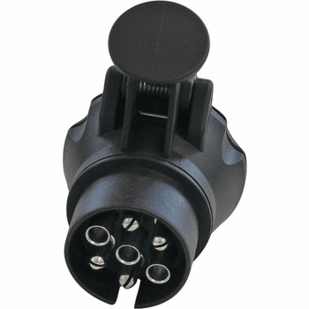 Adaptor - plastic, 7/13 poli, 12V, ISO1724, ISO11446 - Erich Jaeger [50743945]