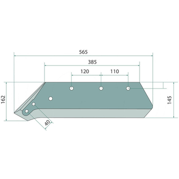 Brazdar - stanga, 16 - GRANIT [56034 073005]
