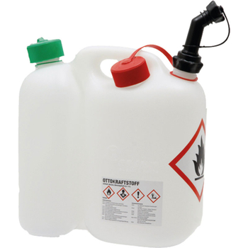 Canistra dubla - 5,5+3l (5,5l carburant si 3l ulei), incl palnie golire - Hunersdorff [32270123]
