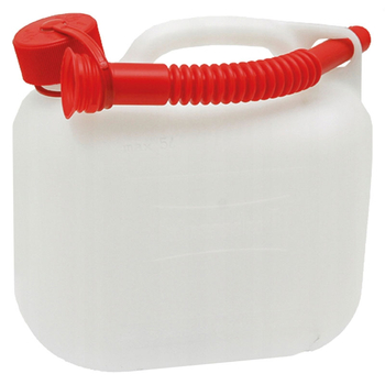 Canistra carburant - 5l, plastic, 265x147x247, alba - Hunersdorff [50099052]