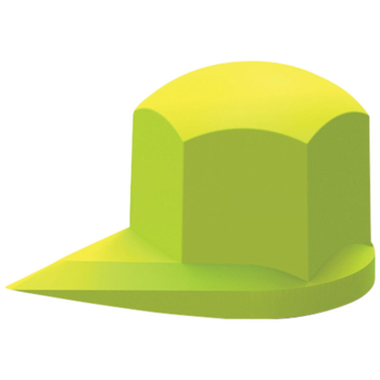 Capac indicator - piulita roata, Dustite, SW27, galben - Checkpoint [7790400048]