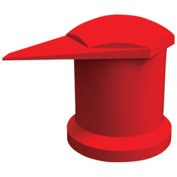 Capac indicator - piulita roata, Dustite LR, SW32, rosu - Checkpoint [7790400071]