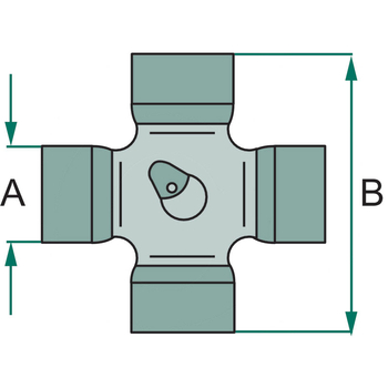 Cruce cardanica - 41x108 - BlueLine [377377071]