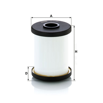 Filtru aerisire motor - Liebherr - MANN-FILTER [LC 11 005 x]