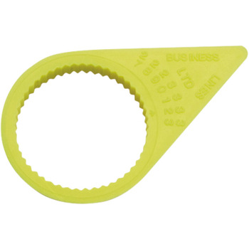 Inel indicator - piulita roata, Original, SW27, galben - Checkpoint [7790400043]