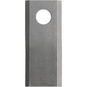 Lama cositoare - dr, F9, 107x45x4, 18,2mm (25buc) - GRANIT [52555903310/25]