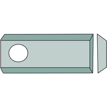 Lama cositoare - stg/dr, F1, 102x49x3, Ø19mm (12buc) - Samasz [646MINO000004]