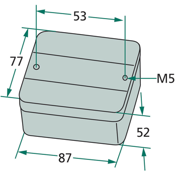 Lampa ceata - spate, stg/dr, 12V, 21W, 85x75x50 - GRANIT [20700015]