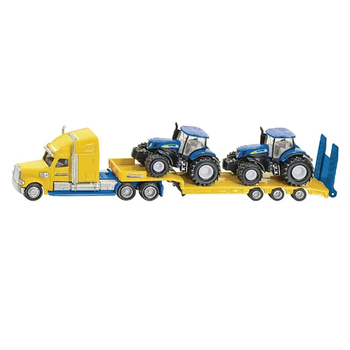 Macheta - camion cu tractoare New Holland [Siku] - Kramp [S01805]