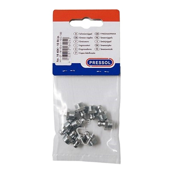 Niplu gresor - drept (H1), M10x1, SW11, Zn (10buc) - Pressol [50016404]