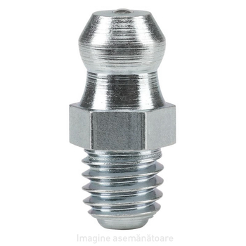 Niplu gresor - drept H1, M6x1 - Kverneland [AC660251]