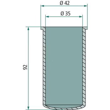 Protectie - priza putere tractor, 1 3/8 - GRANIT [614397010]