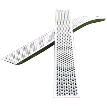 Set rampe incarcare - ALU, curbate, 2000x200, 400kg (2buc) - GRANIT [14270830]