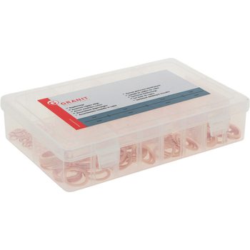 Sortiment saibe de cupru (mm), trusa 240buc - GRANIT [50099013]