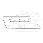 Brazdar dr SB56D 150x11  - iQ parts [CL100097]