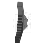 Dalta cultivator -  35mm, diamant / hardface  - iQ parts [CS200001DH]