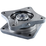 Lagar cu rulment oscilant - cu 2x flansa 4 gauri, H60, ptr tavalug Maschio - FKL [ZGKU 309 2S]