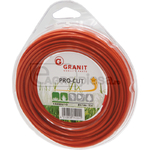 Fir nylon - ProCut, stea, 2,7mm x 15m - trimmer / motocoasa - GRANIT [13285210]
