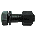 Surub cu piulita - cutit freza, hex, 1/2 UNF x 38/23, cl12.9, incl saiba - GRANIT [18030-3903]