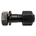Surub cu piulita - cutit freza, hex, 7/16 UNF x 35 / 22, cl12.9, incl saiba - GRANIT [18030-71635]