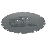 Taler disc concav crestat 405x4,5  - GRANIT [18031-34009]