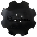 Taler disc - concav, crestat, 510x4,5 - GRANIT - [18054 850410230]