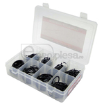 Sortiment inele siguranta interioare, trusa 250buc - GRANIT [50099007]