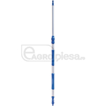 Maner perie de spalat, telescopic 80-150cm, cu robinet - GRANIT [50099603]