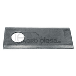 Lama cositoare - stg/dr, F1, 97x50x4, 19mm (25buc) - GRANIT - [5251380-0025/25]